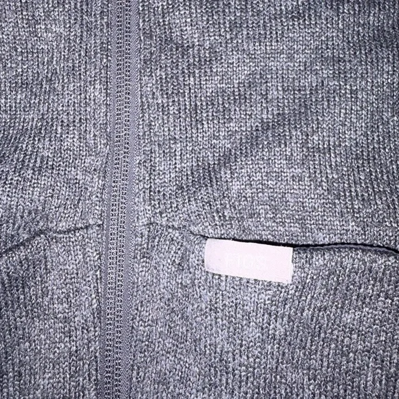 Figs grey sweater jacket - Picture 3 of 8